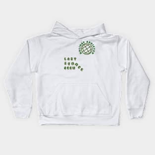 Lazy summer crew Kids Hoodie